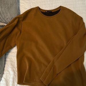 Zara mustard/brown sweater